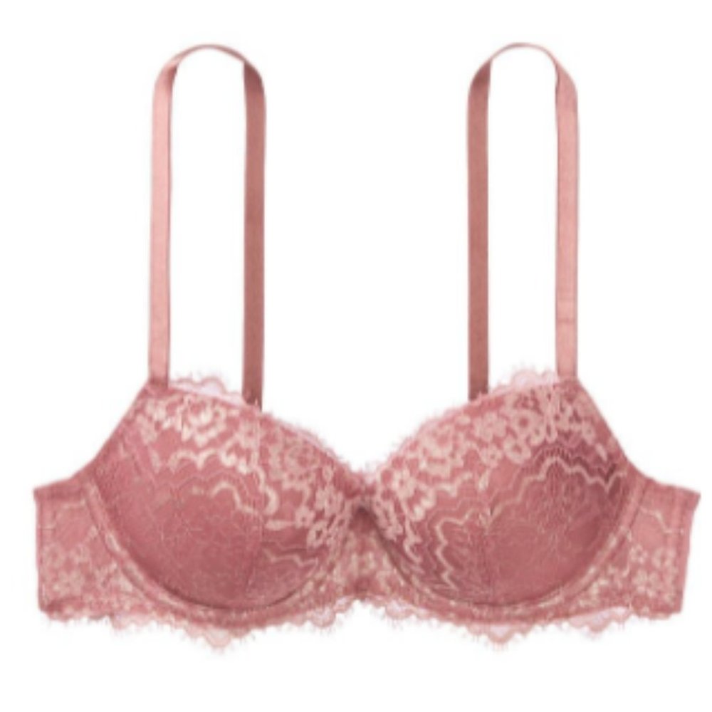 Victoria's Secret Lightly Lined Shimmer Demi 36D